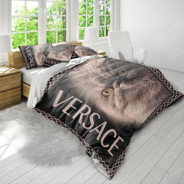 Persian Cat Versace Bedding Sets - Image 4