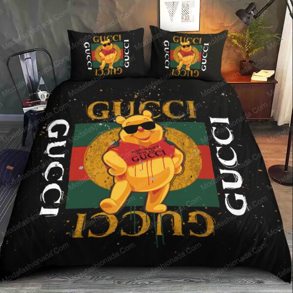 Pooh Bear Gucci Bedding Sets - Image 2