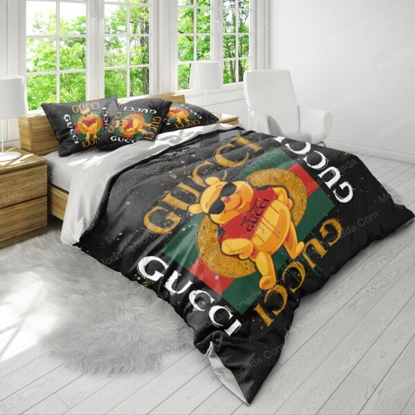 Pooh Bear Gucci Bedding Sets - Image 4