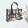 Limited Edition Christian DIOR LEATHER HANDBAG KIN-F76B-ML420