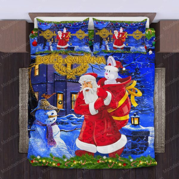 Santa Claus Dolce & Gabbana Merry Christmas Bedding Sets