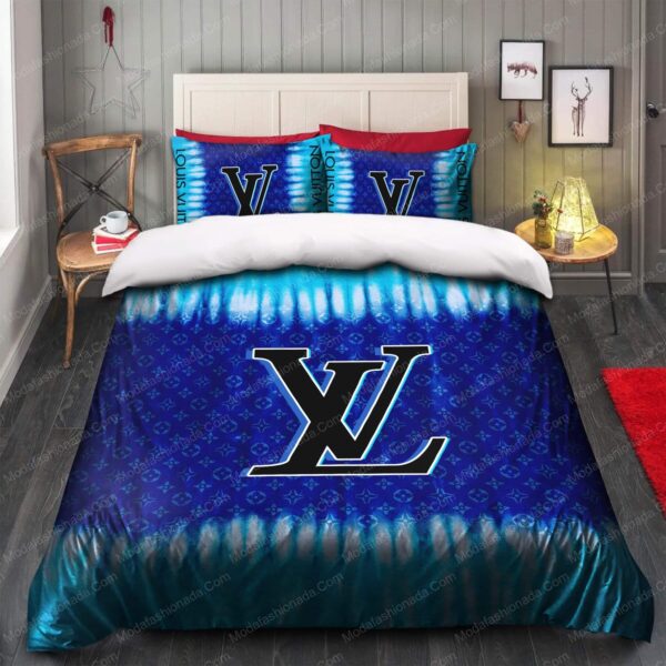 Tie Dye Louis Vuitton Bedding Sets 01 - Image 2