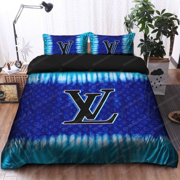 Tie Dye Louis Vuitton Bedding Sets 01 - Image 3
