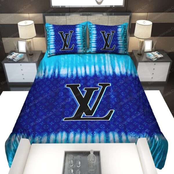 Tie Dye Louis Vuitton Bedding Sets 01 - Image 5