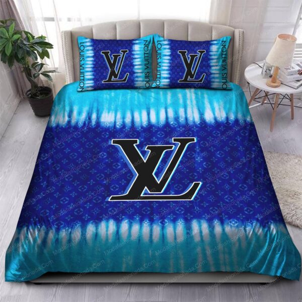 Tie Dye Louis Vuitton Bedding Sets 01