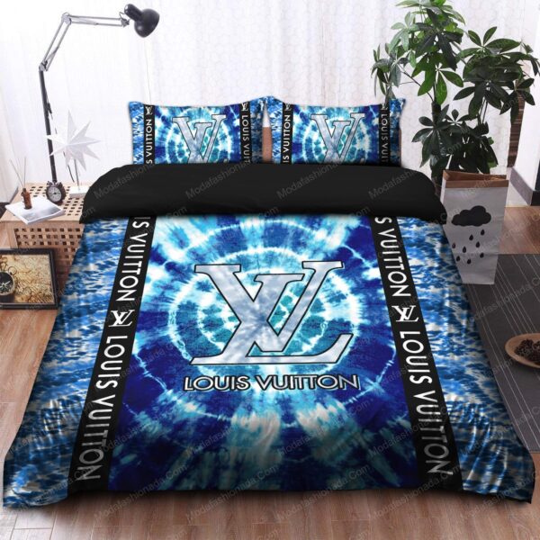Tie Dye Louis Vuitton Bedding Sets - Image 3