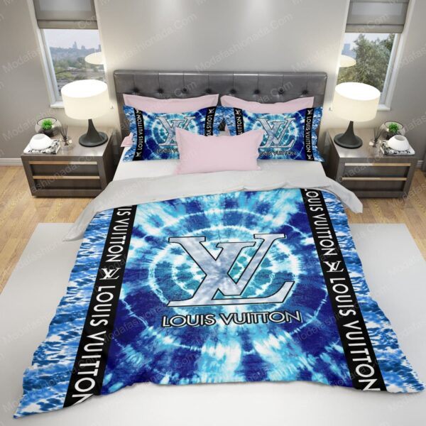 Tie Dye Louis Vuitton Bedding Sets - Image 4