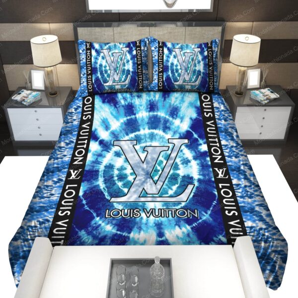Tie Dye Louis Vuitton Bedding Sets - Image 5