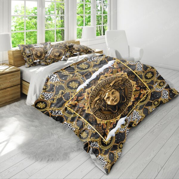 Versace Logo Christmas Bedding Sets - Image 4