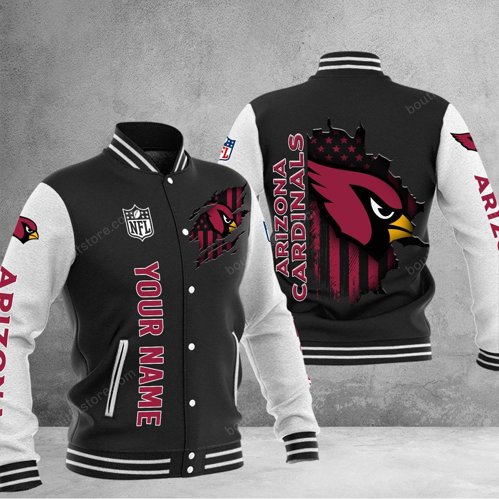Arizona Cardinals Baseball Jacket Gift For Fan 0102 - bazzada Store