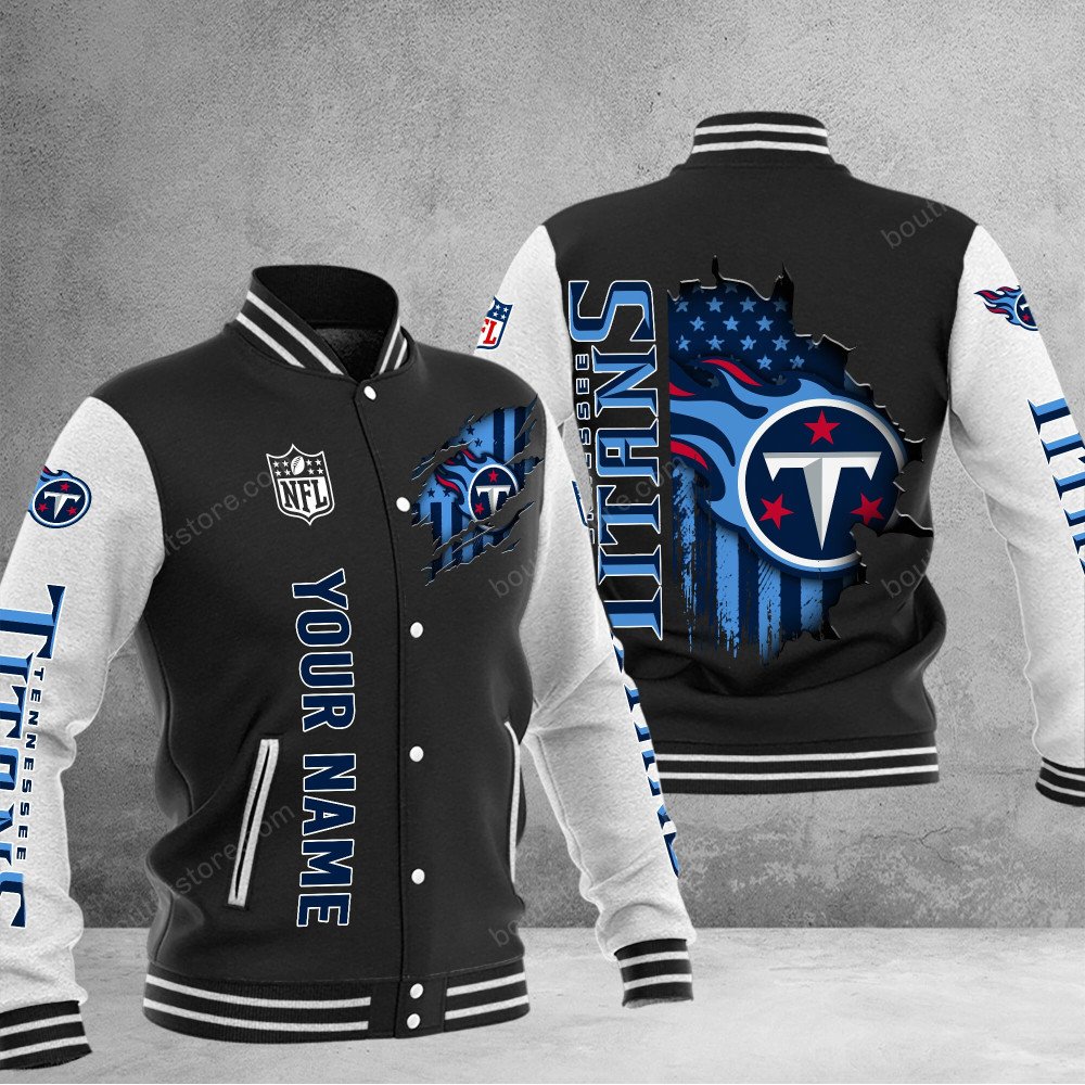 Tennessee Titans Baseball Jacket Gift For Fan 0132 - bazzada Store