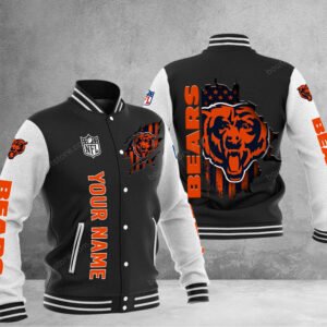 Chicago Bears Baseball Jacket Gift For Fan 0107 - bazzada Store