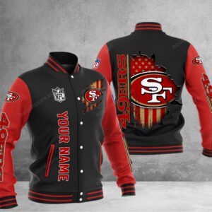 San Francisco 49ers Baseball Jacket Gift For Fan 0129 - bazzada Store
