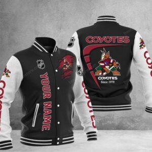 Arizona Coyotes Baseball Jacket Gift For Fan 0520 - bazzada Store