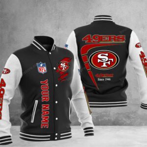 San Francisco 49ers Baseball Jacket Gift For Fan 0455 - bazzada Store