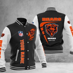 Chicago Bears Baseball Jacket Gift For Fan 0433 - bazzada Store