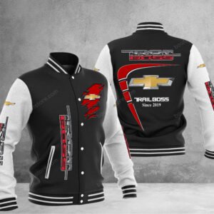 Chevrolet Silverado Z71 Trail Boss Baseball Jacket Gift For Fan 0604 - bazzada Store