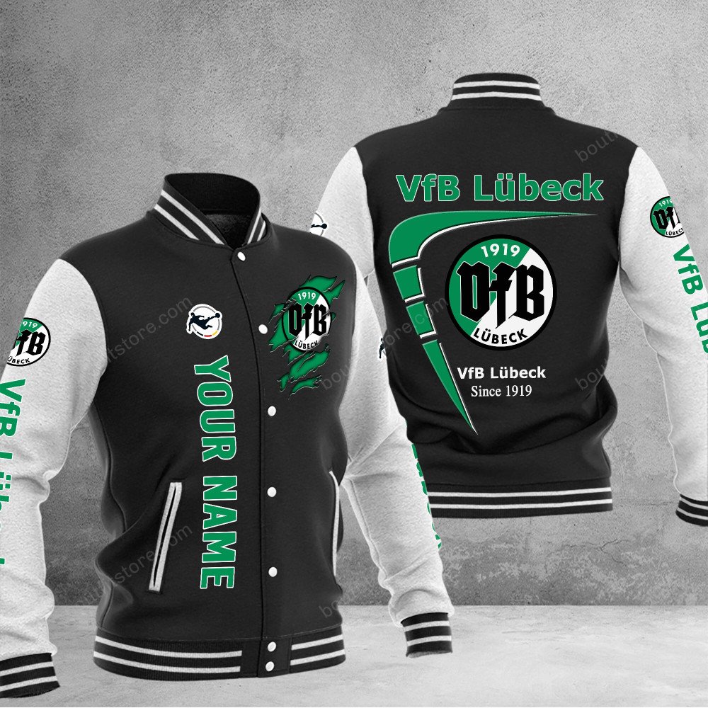 VfB Lubeck Baseball Jacket Gift For Fan 0379 - bazzada Store