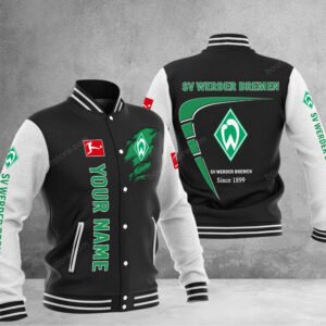 SV Werder Bremen Baseball Jacket Gift For Fan 0338 - bazzada Store