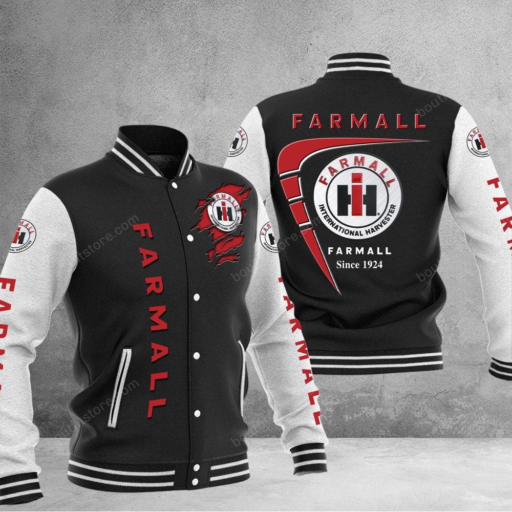 Farmall Baseball Jacket Gift For Fan 0145 - bazzada Store