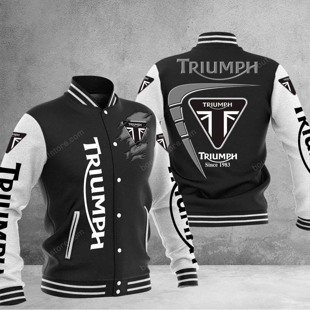 Triumph Baseball Jacket Gift For Fan 0095 - bazzada Store