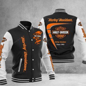 Harley Davidson Baseball Jacket Gift For Fan 0079 - bazzada Store