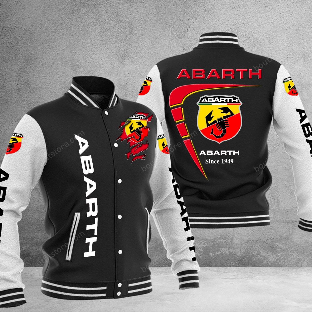 Abarth Baseball Jacket Gift For Fan 0001 - bazzada Store