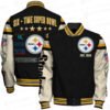 Pittsburgh Steelers National Football League Champions Print Baseball Jacket, Varsity Jacket SFAT V2 - bazzada Store