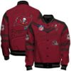 Tampa Bay Buccaneers American Football League Pattern Baseball Jacket, Varsity Jacket SH1 V2 - bazzada Store