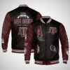 Texas A&M | NCAA Pattern Baseball Jacket, Varsity Jacket V12 - bazzada Store