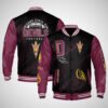 Arizona State Sun Devils | NCAA Pattern Baseball Jacket, Varsity Jacket V12 - bazzada Store