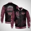 Virginia Tech Hokies | NCAA Pattern Baseball Jacket, Varsity Jacket V12 - bazzada Store