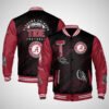 Alabama Crimson Tide | NCAA Pattern Baseball Jacket, Varsity Jacket V12 - bazzada Store