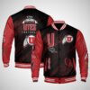 Utah Utes | NCAA Pattern Baseball Jacket, Varsity Jacket V12 - bazzada Store