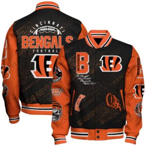 Cincinnati Bengals | Baseball Jacket - bazzada Store