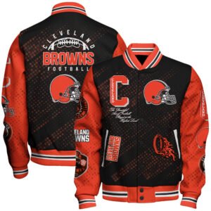 Cleveland Browns | Baseball Jacket - bazzada Store
