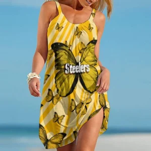 Pittsburgh Steelers
Limited Edition Summer Beach Dress - bazzada Store