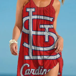 St. Louis Cardinals Limited Edition Summer Beach Dress - bazzada Store