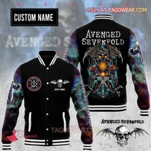 Avenged Sevenfold Galaxy Personalized Baseball Jacket - bazzada Store