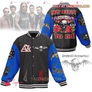Avenged Sevenfold Not Ready To Die Baseball Jacket - bazzada Store
