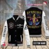 Avenged Sevenfold Skull Personalized Baseball Jacket - bazzada Store