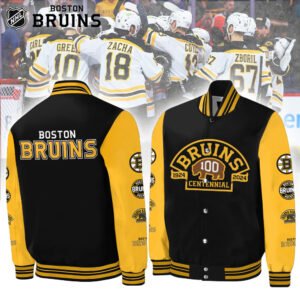 Boston Bruins Baseball Jacket BB070324LNQ16TTT - bazzada Store