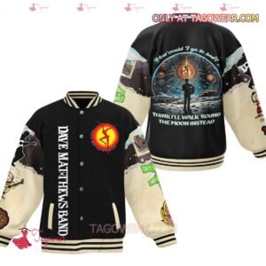 Dave Matthews Band How Could I Go To Bed Baseball Jacket - bazzada Store