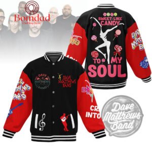 Dave Matthews Band Love Baseball Jacket - bazzada Store