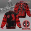 Deadpool Maximum Effort Baseball Jacket - bazzada Store