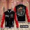 Ghost Band Skull Personalized Baseball Jacket - bazzada Store