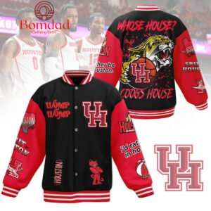 Houston Cougars Rather Be In Houston Baseball Jacket - bazzada Store