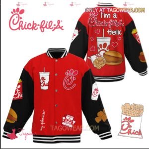 I'm A Chick-fil-a Holic Baseball Jacket - bazzada Store