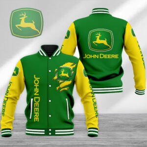 Tractor John Deere Baseball Jacket JD171123LNQ5TTT - bazzada Store