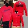 James Harden Los Angeles Clippers Baseball Jacket - bazzada Store